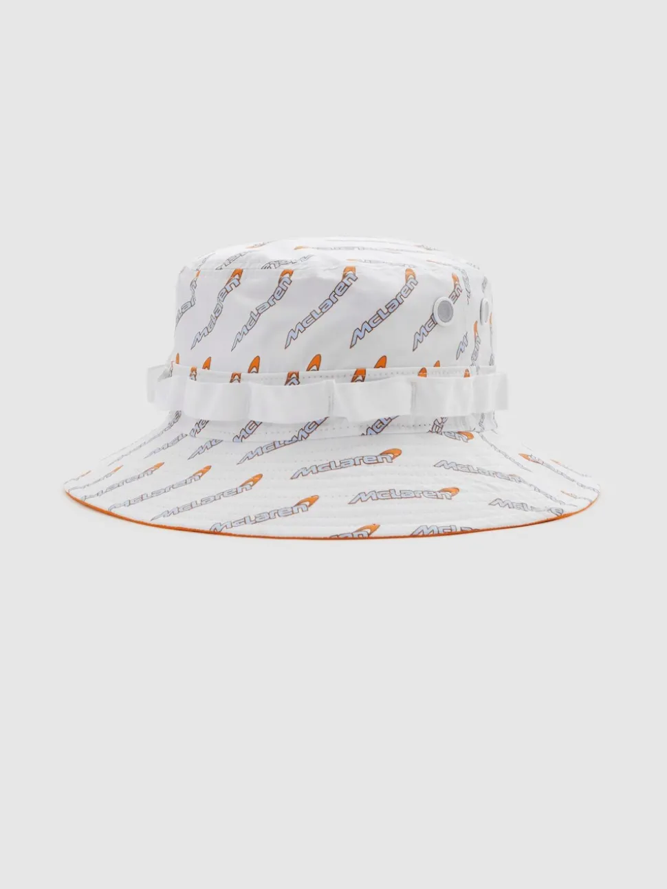Reiss x McLaren F1 Team White McLaren F1 Printed Bucket Hat