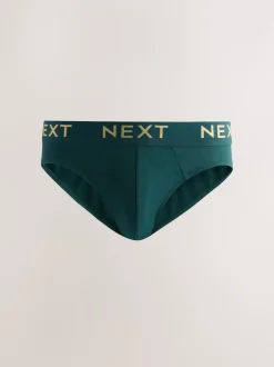 Rich colour Red/Green/Blue 5 Pack Cotton Rich Briefs