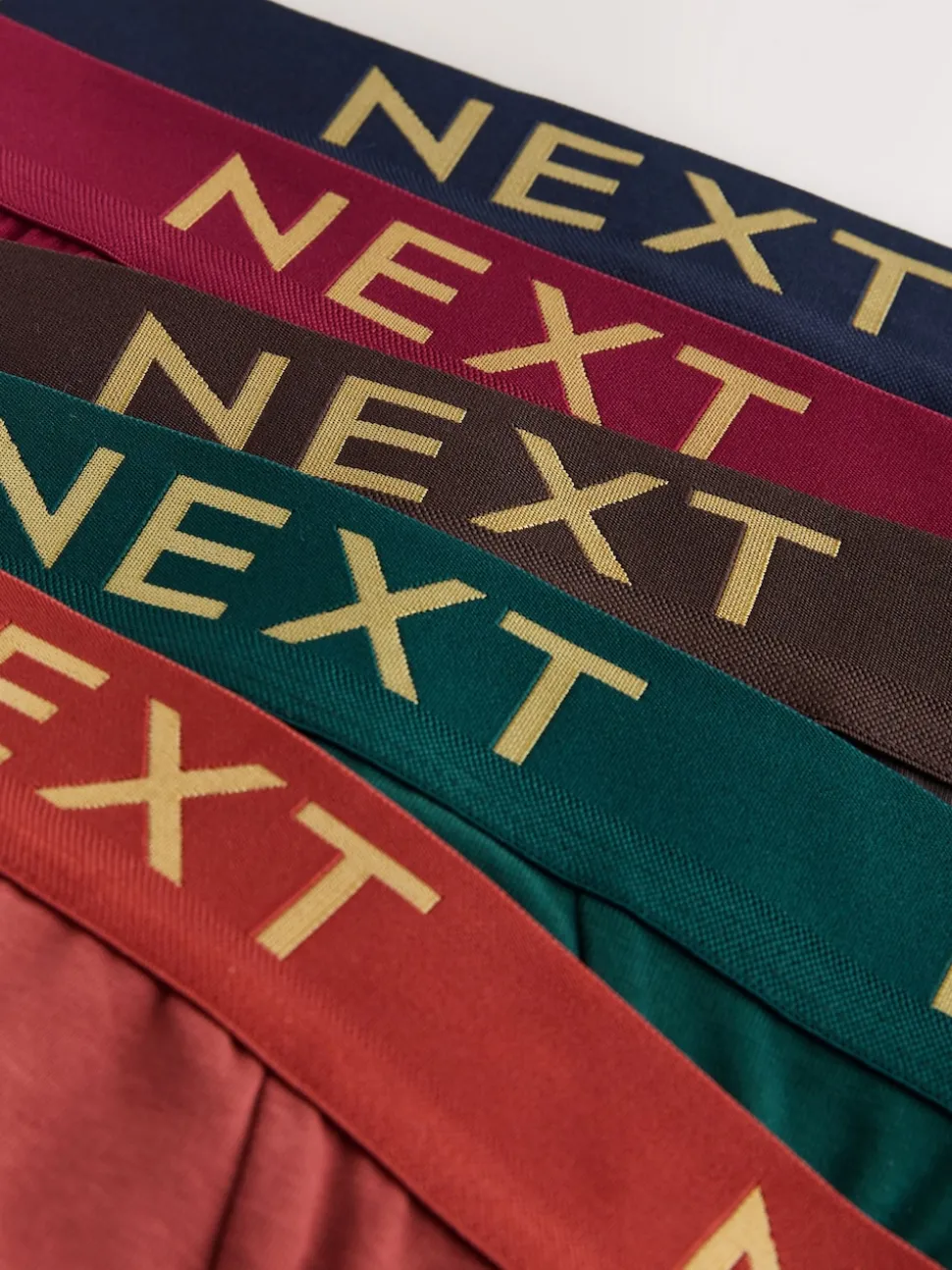 Rich colour Red/Green/Blue 5 Pack Cotton Rich Briefs