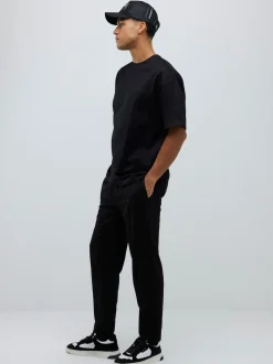 River Island Black Boxy T-Shirt and Jogger Set