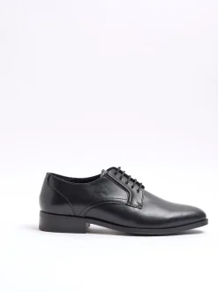 River Island Black Formal Derby Shoes