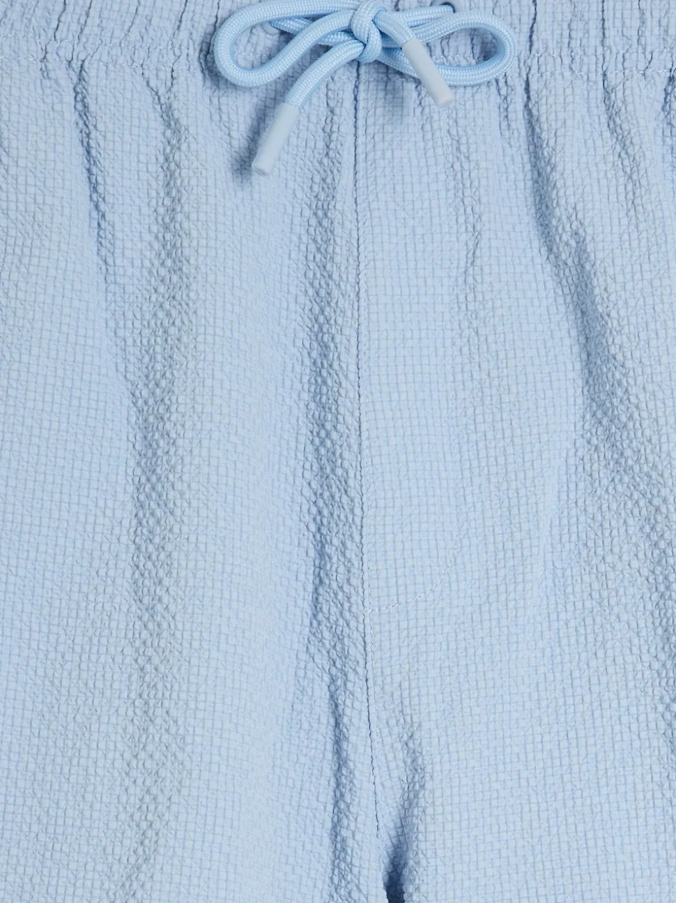 River Island Blue Seersucker Swim Shorts