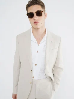 River Island Cream Suit Jacket