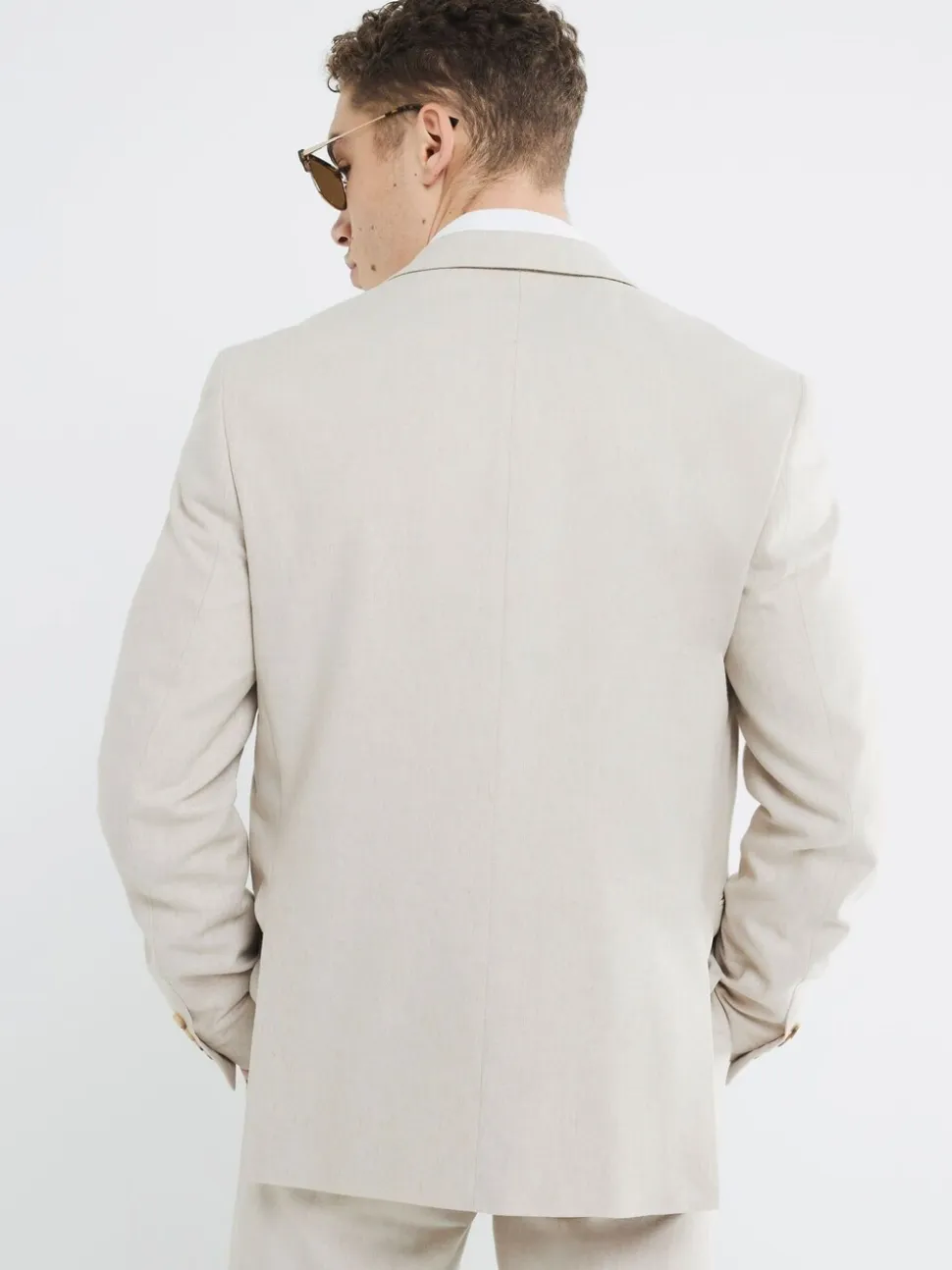 River Island Cream Suit Jacket