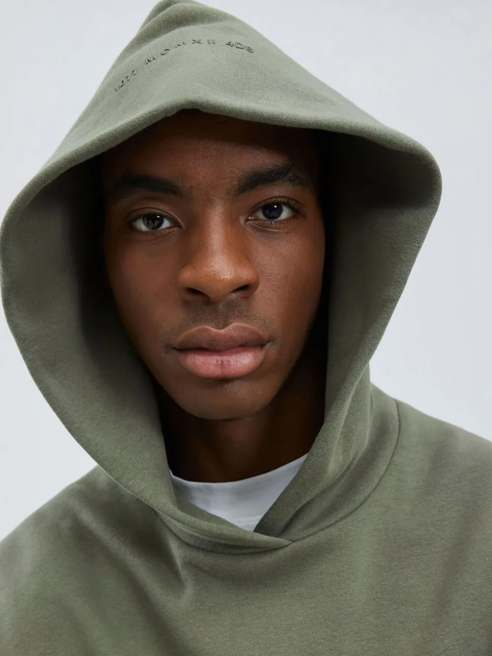 River Island Green Essentials Oversized Hoodie