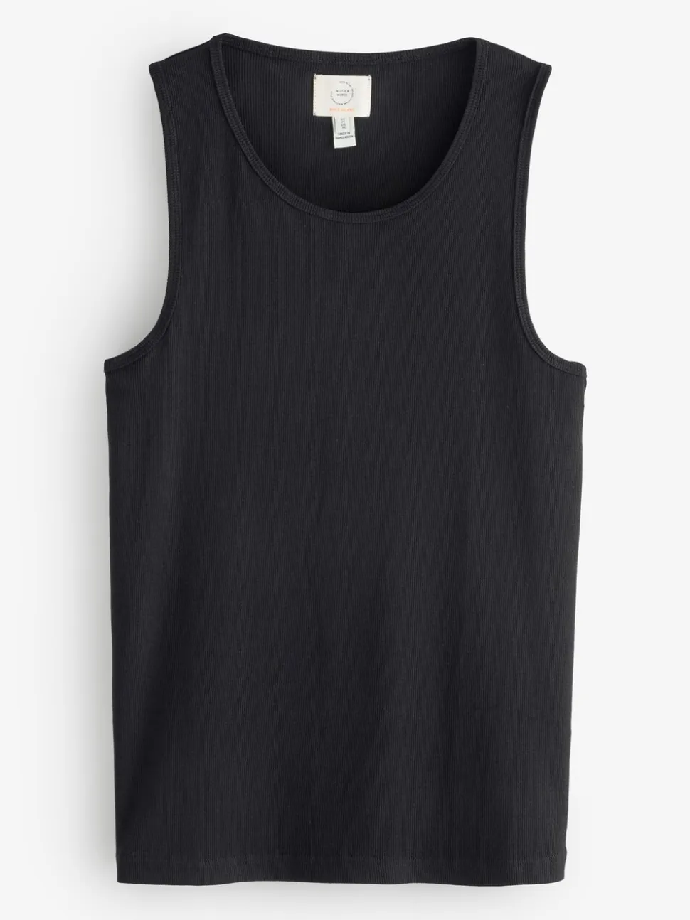 River Island Grey Muscle Fit Rib Vests 3 Pack