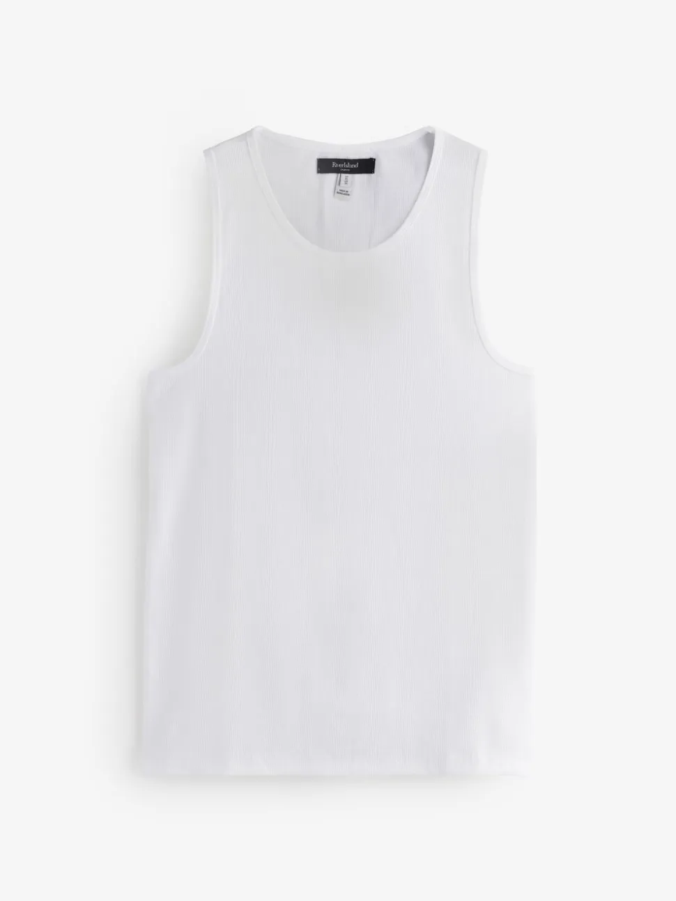 River Island Grey Muscle Rib Jersey Vests 3 Pack