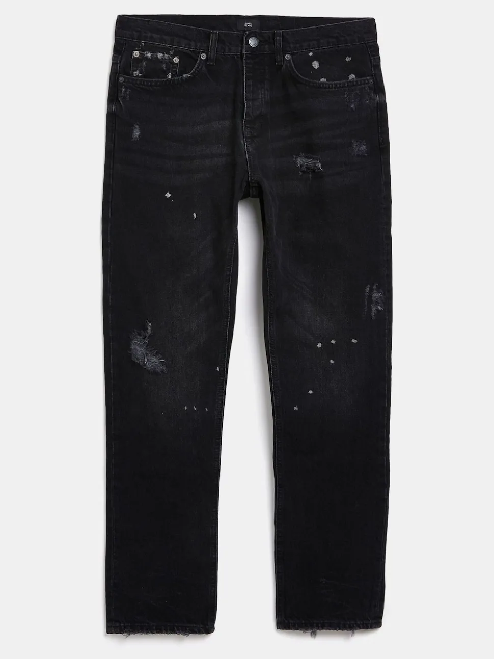 River Island Washed Black Slim Authentic Jeans