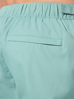 Sage Green Signature Tailored Waistband Swim Shorts