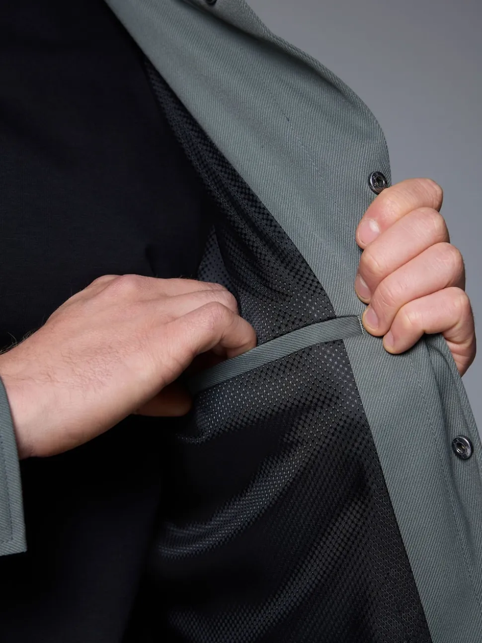 Sage Green Smart Coach Jacket