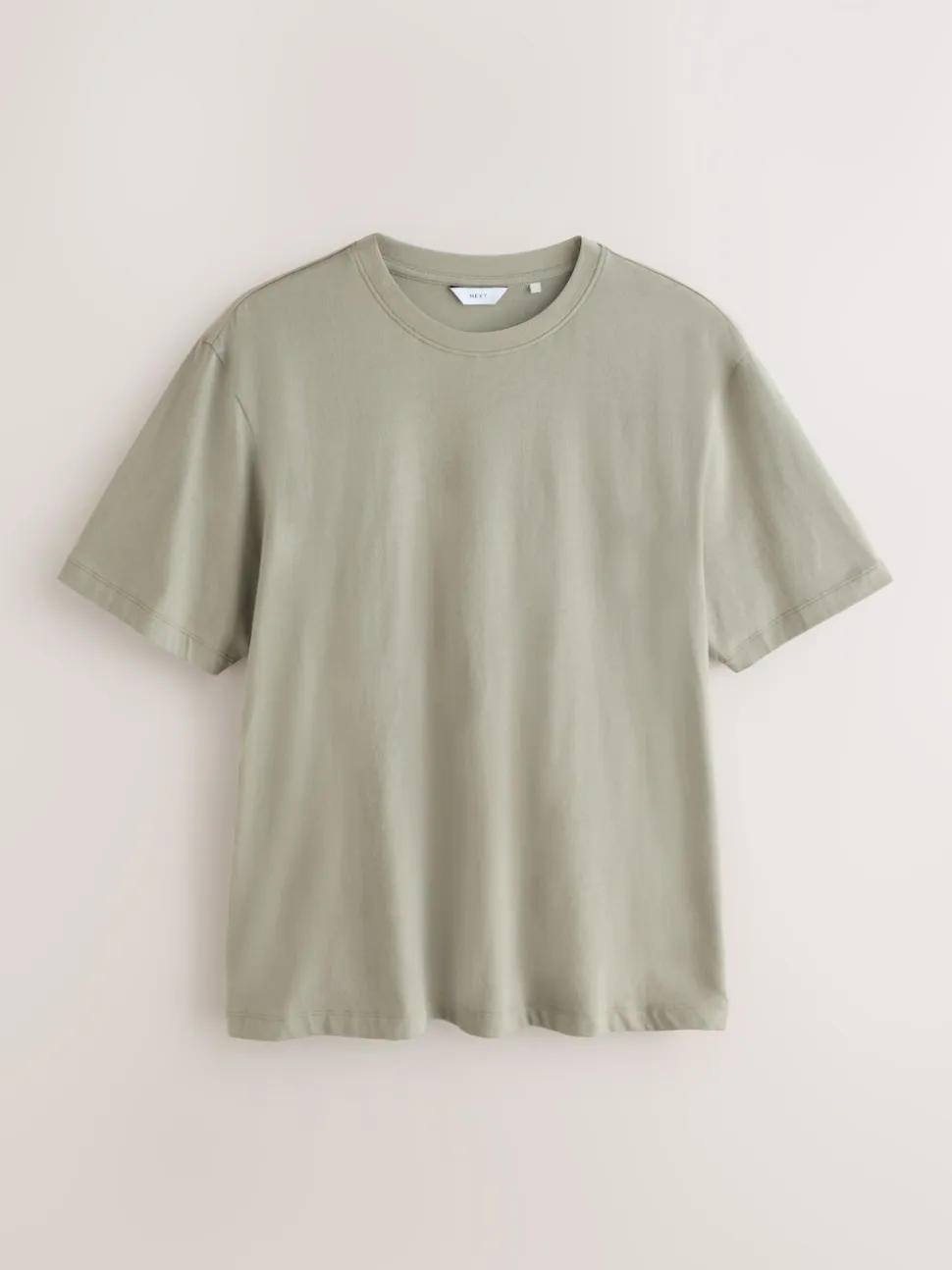 Sage Green/Grey Linen Blend Pyjamas Shorts Set