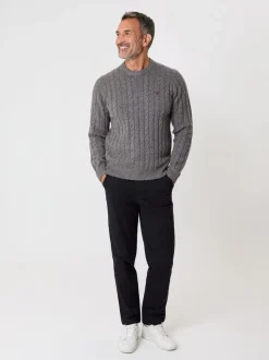 Saltwell Cable Knit Crew Neck Jumper
