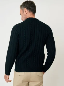Saltwell Cable Knit Crew Neck Jumper