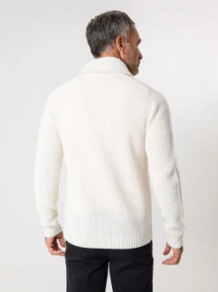 Saltwell Cable Knit Shawl Cardigan