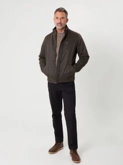 Saltwell Cotton Harrington Brown Jacket