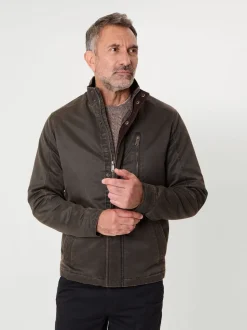 Saltwell Cotton Harrington Brown Jacket