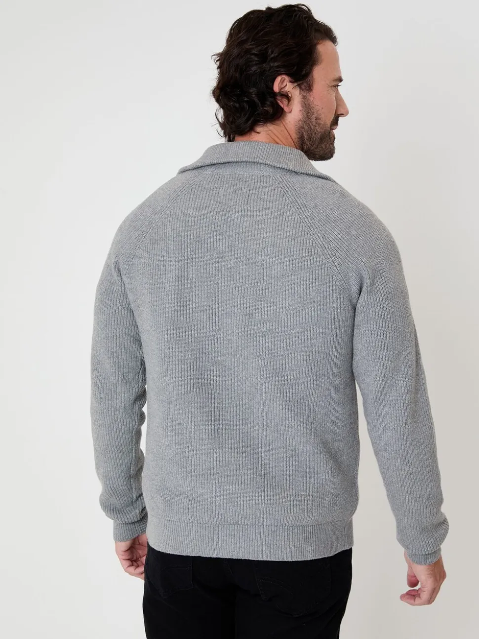 Saltwell Knitted Quarter Zip Jumper