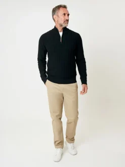 Saltwell Mini Cable Knit Quarter Zip Jumper