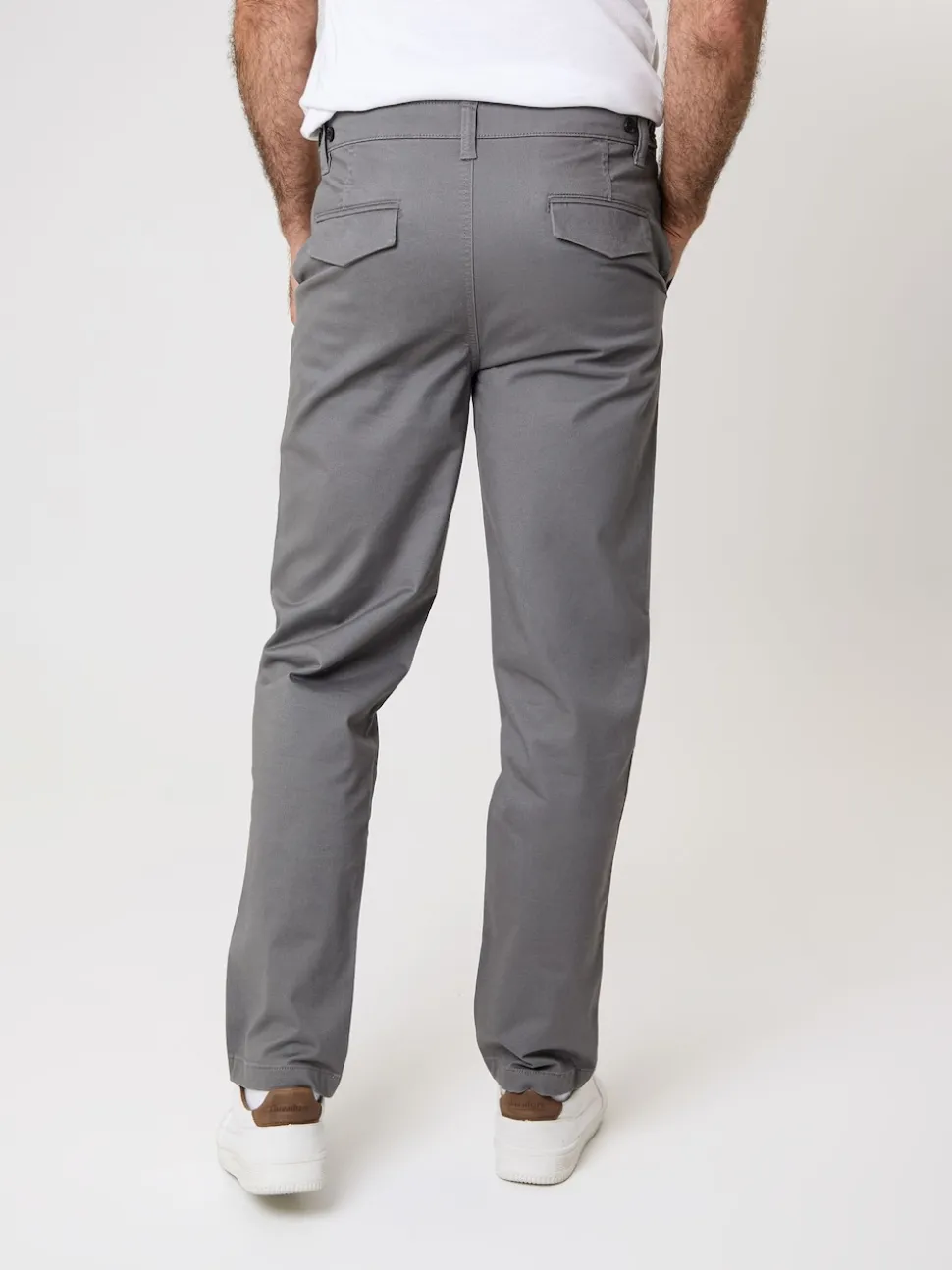 Saltwell Straight Leg Stretch Chino Trousers