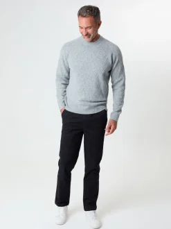 Saltwell Textured Knit Crew Neck Jumper