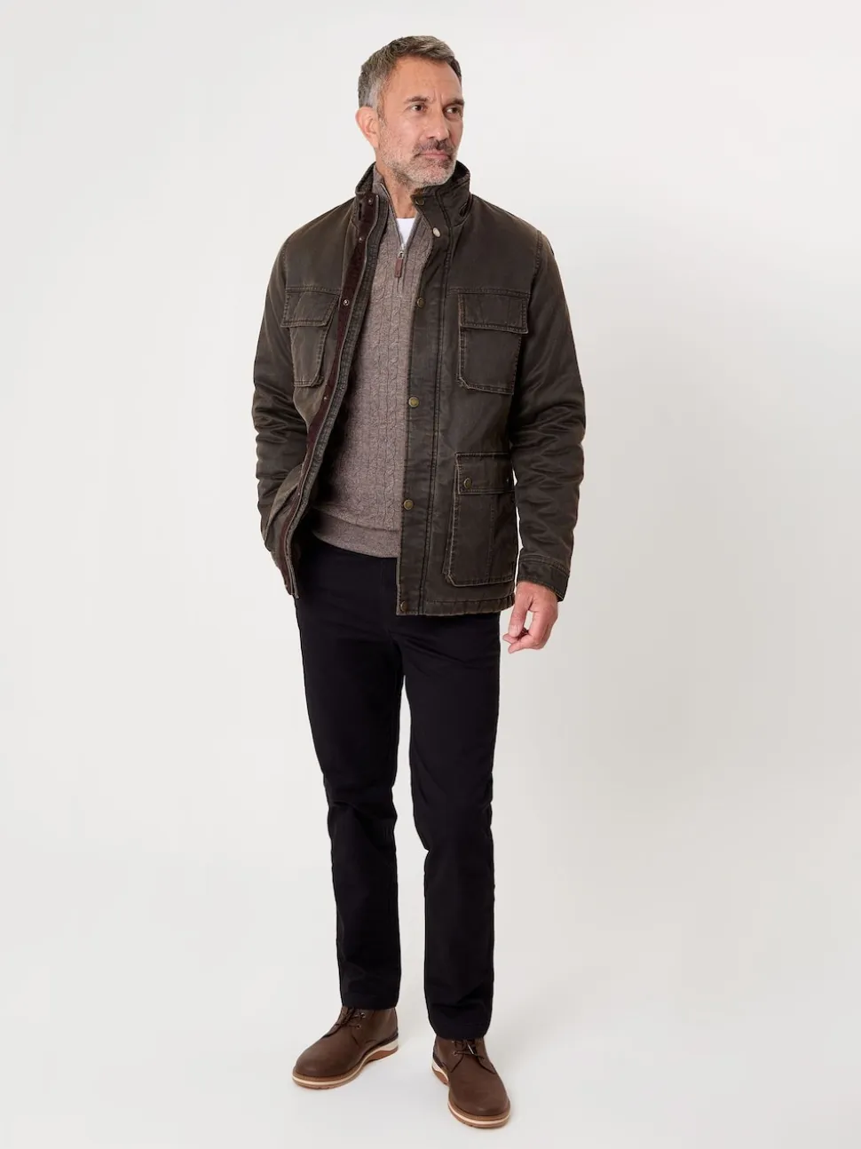 Saltwell Utility Brown Jacket