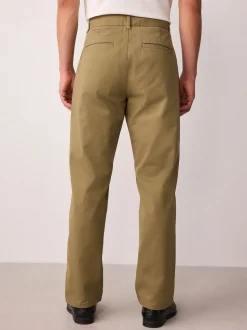 Sand Regular Fit Stretch Chinos Trousers
