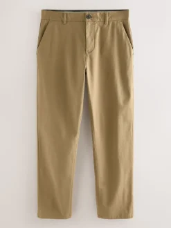 Sand Regular Fit Stretch Chinos Trousers