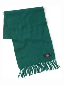 Savile Row Company Green Cashmere Scarf