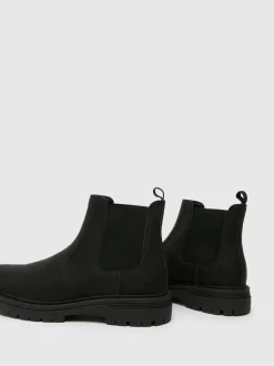 Schuh Black Dion Chunky Chelsea Boots