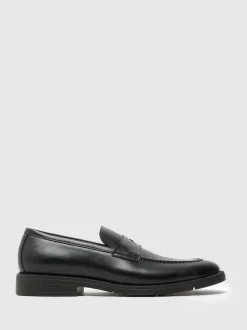 Schuh Black Rogan Loafers