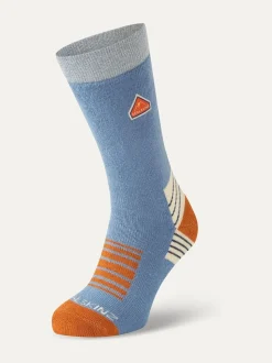 Sealskinz Attlebridge Single Layer Mid Length Plain Hiking Socks