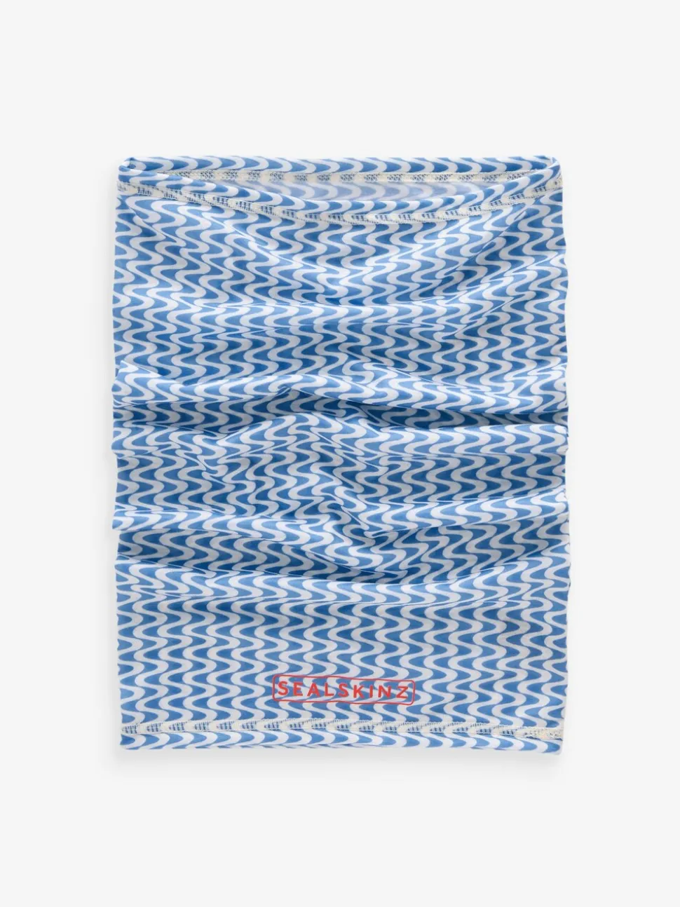 Sealskinz Blue Harpley Water Repellent Wobble Print Neck Warmer Snood