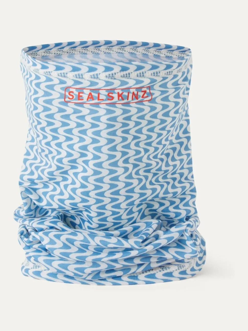 Sealskinz Blue Harpley Water Repellent Wobble Print Neck Warmer Snood