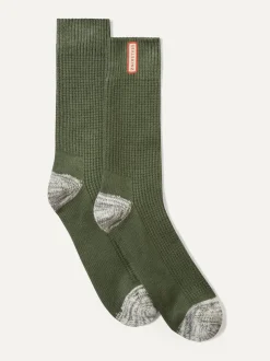 Sealskinz Bradenham Mid Length Lightweight Waffle Knit Socks