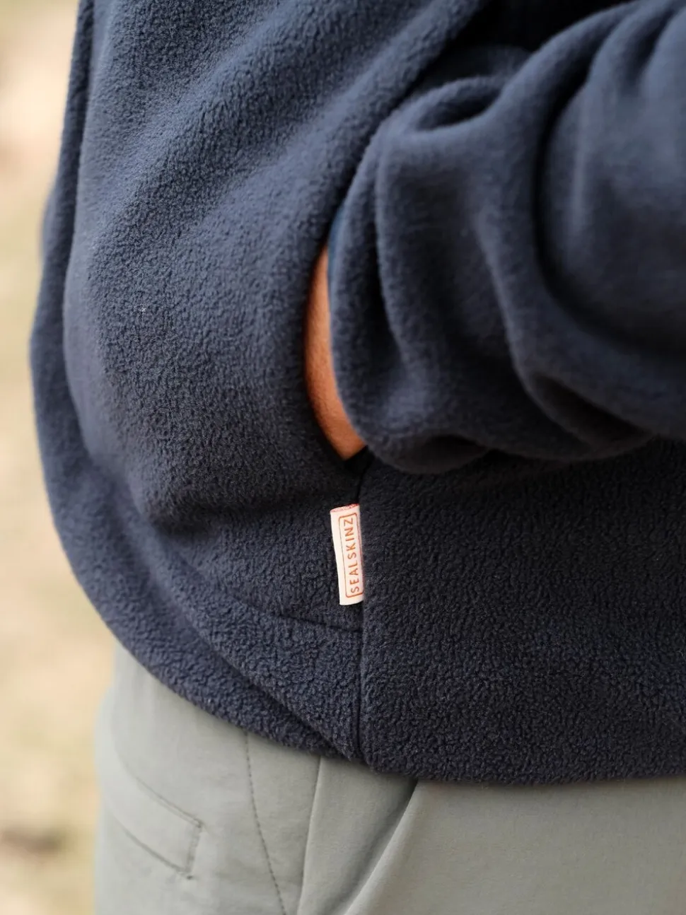 Sealskinz Buxton Mens Polar Fleece Half Zip