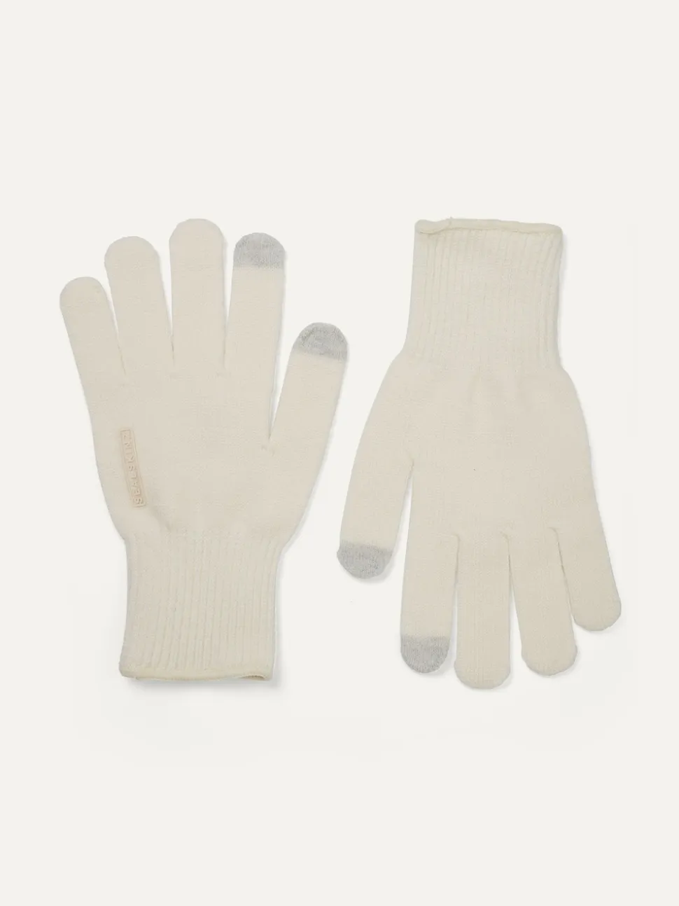 Sealskinz Cream Hanworth Solo Merino Gloves