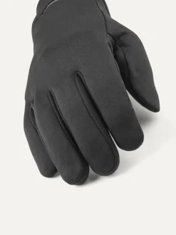 Sealskinz Gissing Waterproof All Weather Lightweight Black Gloves With Fusion Control