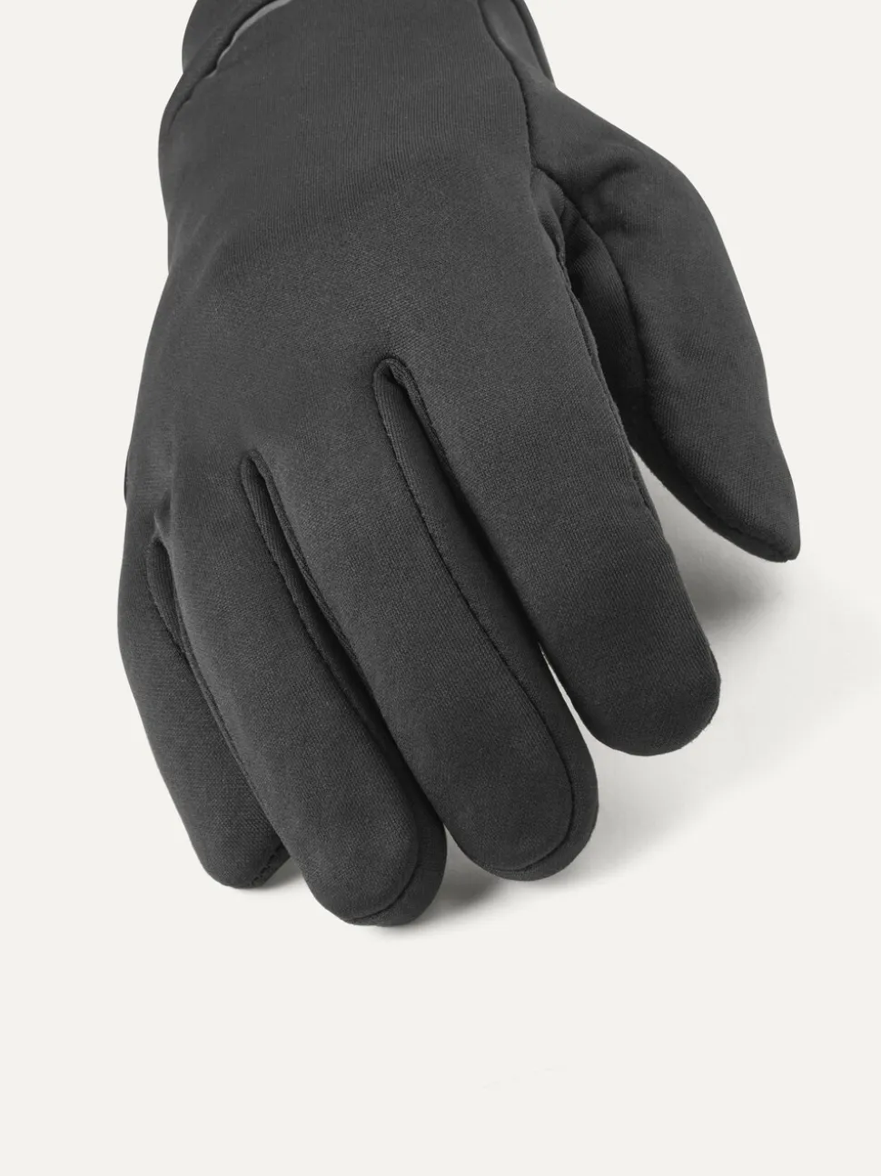 Sealskinz Gissing Waterproof All Weather Lightweight Black Gloves With Fusion Control