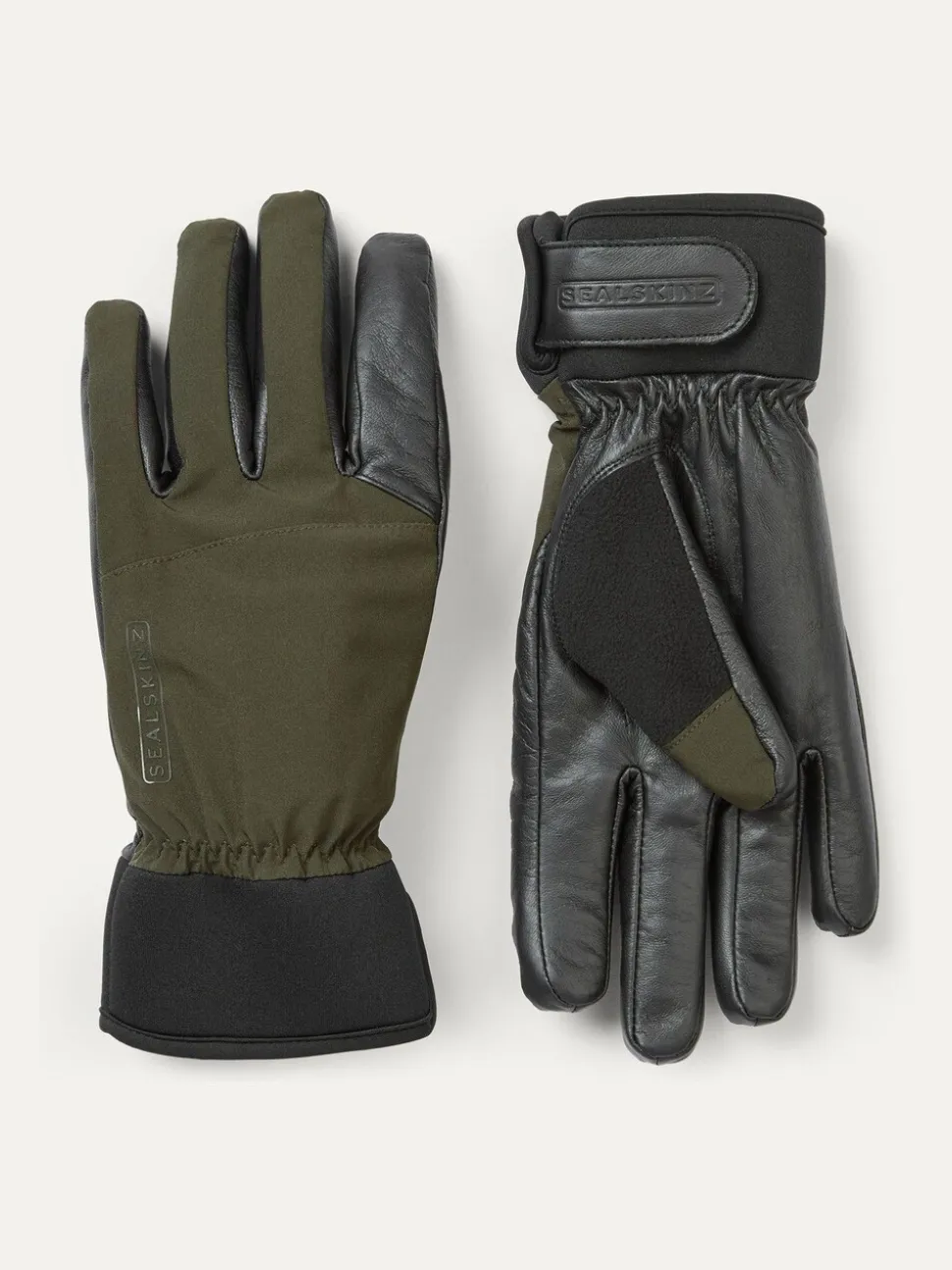 Sealskinz Green Fordham Waterproof All Weather Hunting Gloves