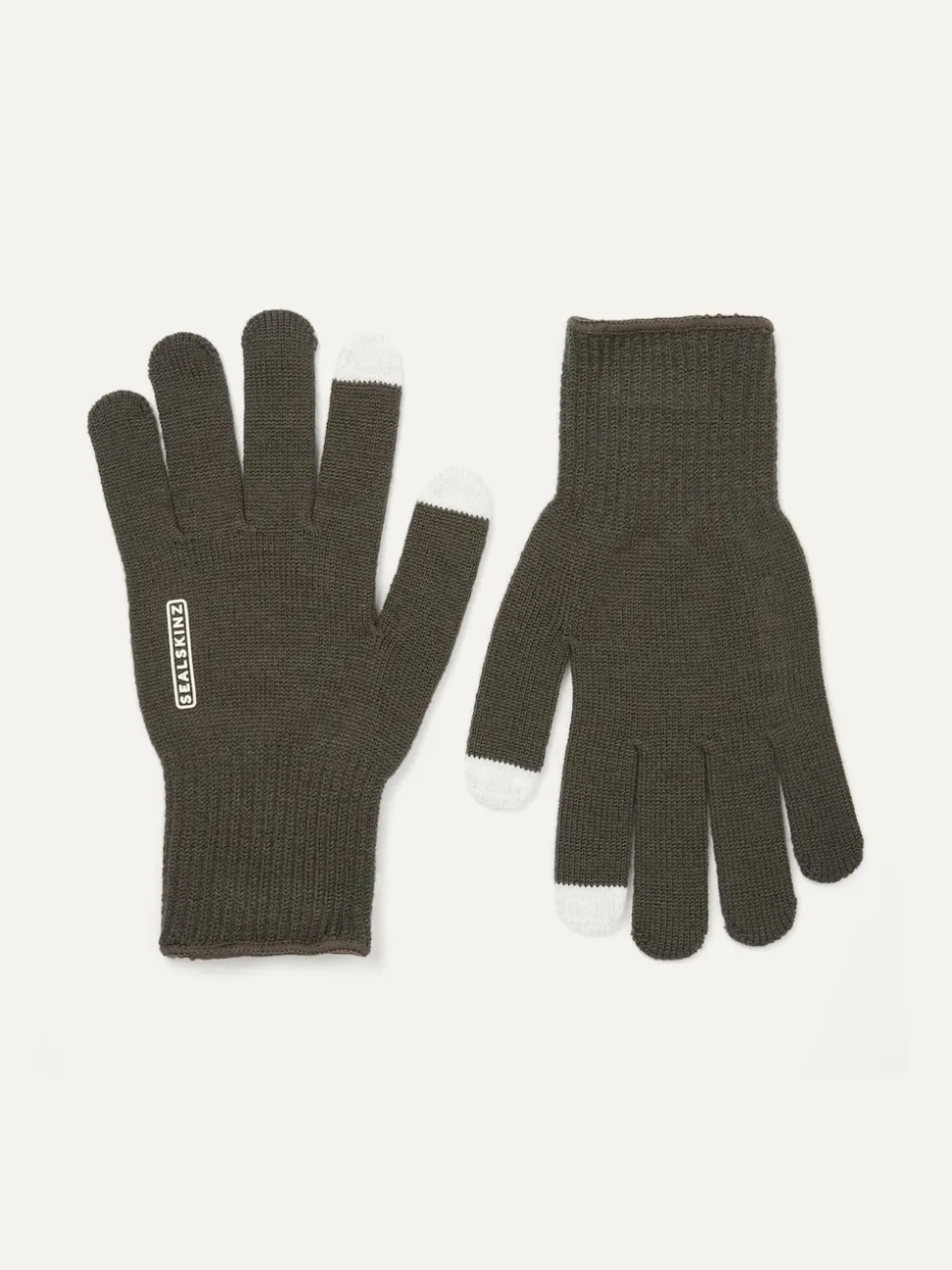 Sealskinz Green Hanworth Solo Merino Gloves