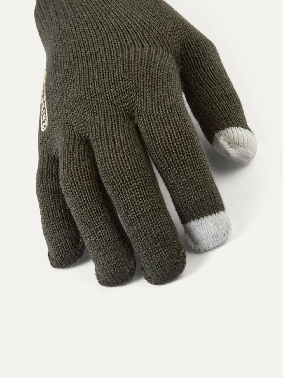Sealskinz Green Hanworth Solo Merino Gloves