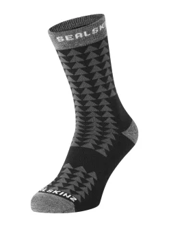 Sealskinz Hilgay Merino Mid Length Running Socks