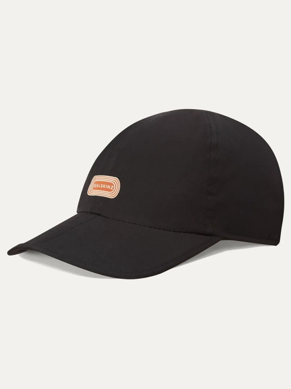 Sealskinz Waterproof Quick Dry Foldable Running Black Cap