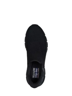 Skechers Black Bobs B Flex Slip In Trainers
