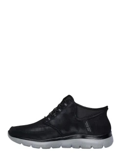 Skechers Black Chrome Slip-Ins: Summits - Siegul