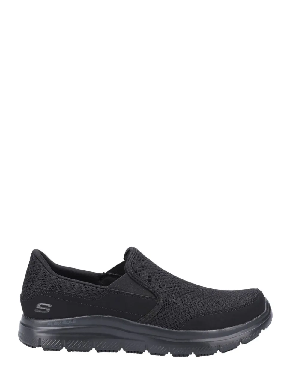 Skechers Black Flex Advantage - McAllen Sr Occupational Mens Shoes