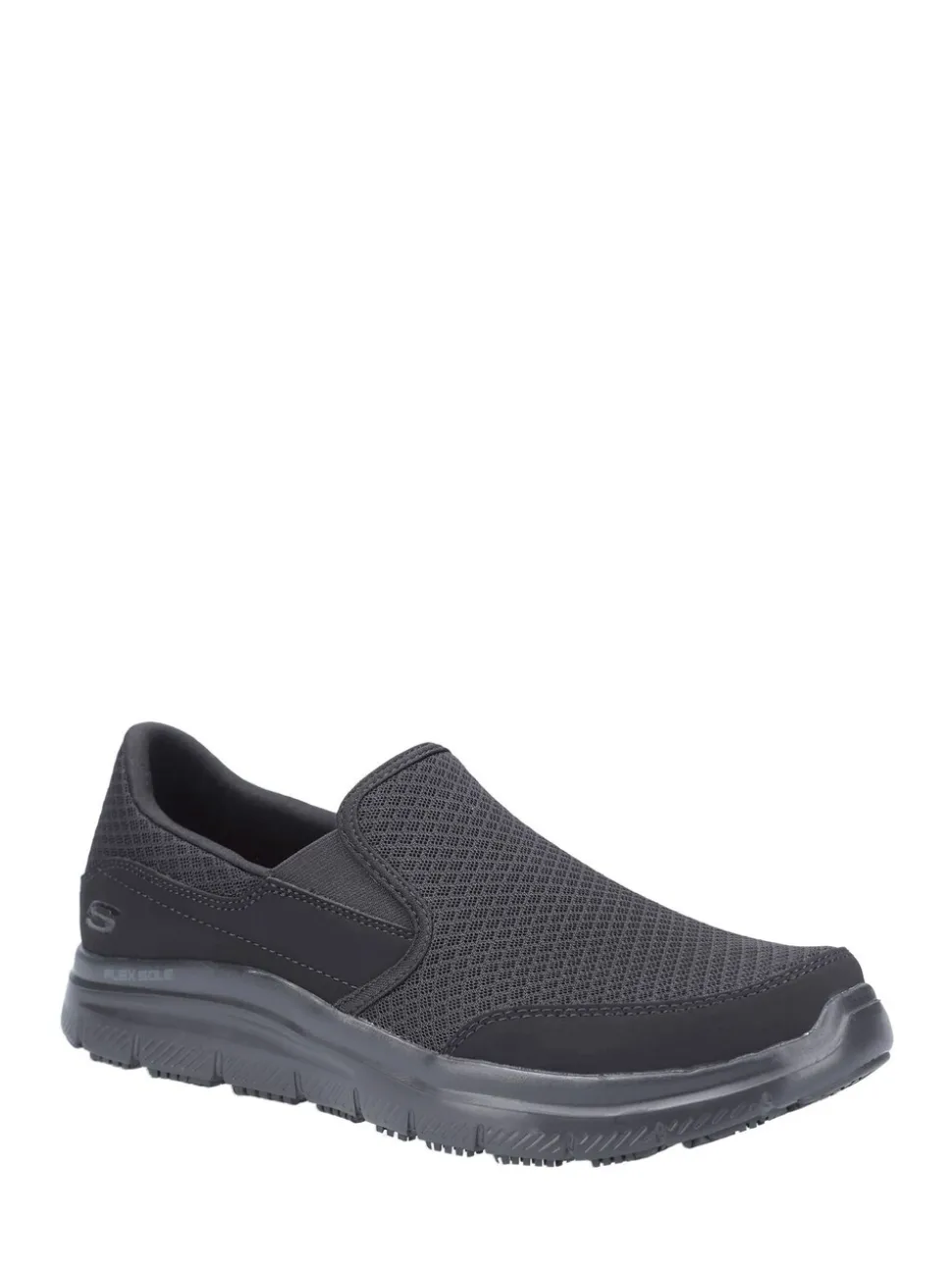 Skechers Black Flex Advantage - McAllen Sr Occupational Mens Shoes