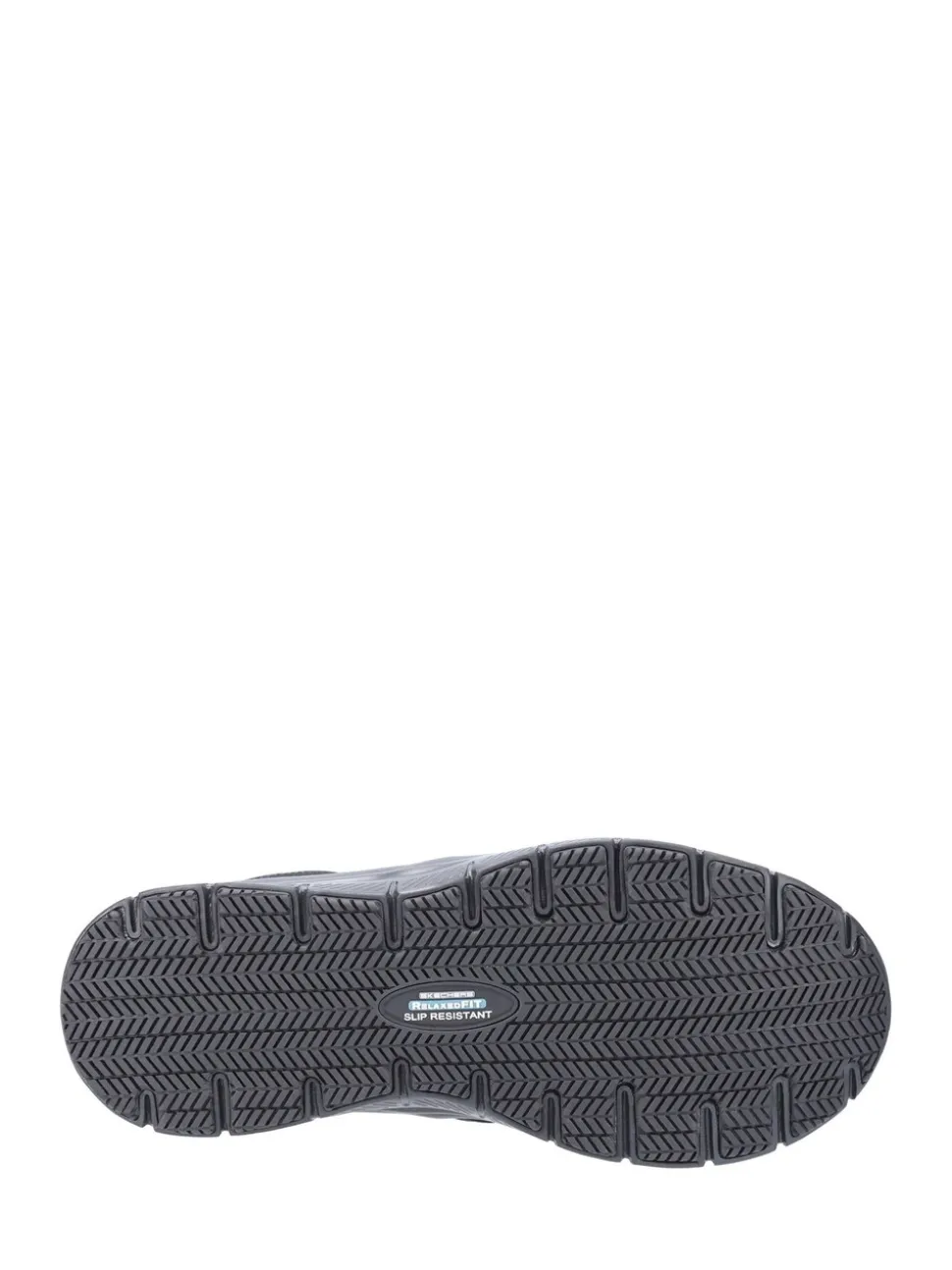 Skechers Black Flex Advantage - McAllen Sr Occupational Mens Shoes
