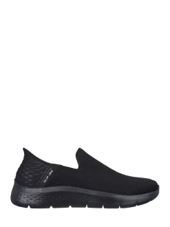 Skechers Black Mens Go Walk Slip In Trainers
