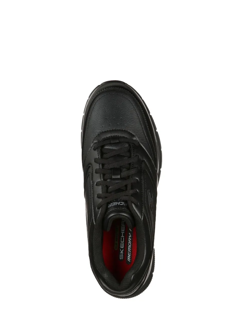 Skechers Black Mens Relaxed Fit Work Trainers